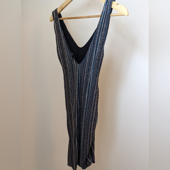 Guess by Marciano Glitter Stretchy Ruched Y2K Dress - Picture 3 of 9